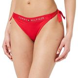 Tommy Hilfiger Kadın SIDE TIE CHEEKY BIKINI Bikini Altı Primary Red XS