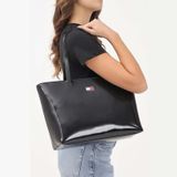 Tommy Hilfiger Kadın Siyah Omuz Çantası Aw0aw18069-bds Siyah