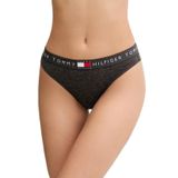 Tommy Hilfiger Kadın Slip Külotu, Gri, M Beden