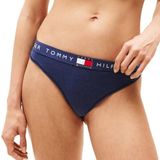 Tommy Hilfiger Kadın Slip Külotu, Mavi, M Beden