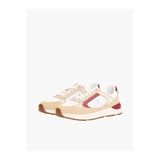 Tommy Hilfiger Kadın Sneaker Fw0Fw086930Kq,Clayed Pebble/Rouge 38
