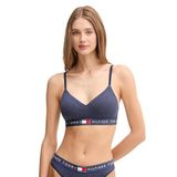 Tommy Hilfiger Kadın Sütyen, Mavi, M Beden