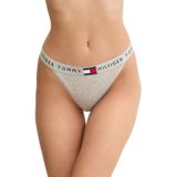 Tommy Hilfiger Kadın Tanga Külotu, Gri, XL Beden
