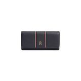 Tommy Hilfiger Kadın Th Icon Large Flap Cüzdan - Gökyüzü Mavisi
