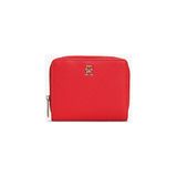 Tommy Hilfiger Kadın Th Icon Medium Flap Cüzdan - Kırmızı