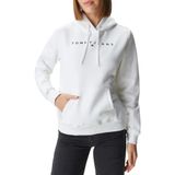Tommy Hilfiger Kadın TJW BXY BADGE HOODIE EXT Sweatshirt Ecru XS
