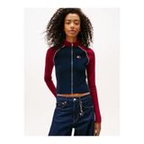 Tommy Hilfiger Kadın TJW Colorblock Hırka