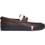 Tommy Hilfiger Kahverengi Erkek Klasik Ayakkabı Archıve Y2K Lth Loafer - Kahve - Krem