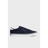 Tommy Hilfiger Kanvas Sneaker Ayakkabı Erkek Ayakkabı FM0FM05688 Dw5 - Lacivert