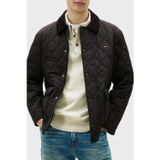 Tommy Hilfiger Kapitoneli Oversize Kadife Yaka Detaylı Mont Erkek MONT MW0MW41768 BDS