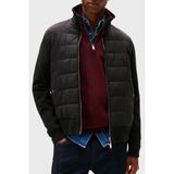 Tommy Hilfiger Kapitoneli Regular Fit Dik Yaka Ceket Erkek Ceket MW0MW40774 Bds - Siyah