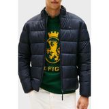 Tommy Hilfiger Kapitoneli Regular Fit Dik Yaka Mont Erkek Mont MW0MW41982 Dw5 - Lacivert