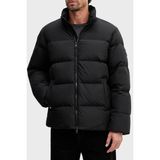 Tommy Hilfiger Kapitoneli Regular Fit Dik Yaka Şişme Mont Erkek Mont MW0MW40615 Bds - Siyah - 2XL
