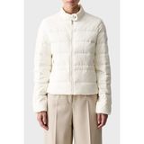 Tommy Hilfiger Kapitoneli Su Itici Dik Yaka Mont Kadın Mont WW0WW51094 Ya8 - Beyaz