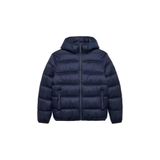 Tommy Hilfiger Kapüşonlu Şişme Mont, XL, DM0DM22044, Dark Night Navy, Erkek