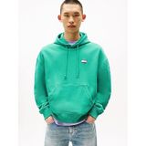 Tommy Hilfiger Kapüşonlu Sweatshirt, XL, DM0DM21834, Yeşil, erkek
