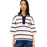 Tommy Hilfiger Kazak Bej - Lacivert, M, 5003344087, Bej - Lacivert, Kadın