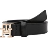 Tommy Hilfiger Kemer, 80 cm, AW0AW17496, Siyah, kadın