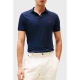 Tommy Hilfiger Keten Regular Fit Polo Yaka T Shirt Erkek Polo Yaka T Shirt MW0MW38476 Dw5 - Lacivert