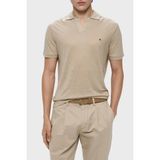 Tommy Hilfiger Keten Regular Fit Polo Yaka T Shirt Erkek Polo Yaka T Shirt MW0MW38476 Rbt - Kum