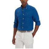Tommy Hilfiger Keten Regular Fit Uzun Kollu Gömlek Erkek GÖMLEK MW0MW41530 YBR