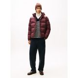 Tommy Hilfiger Kırmızı Erkek Mont MW0MW40613XIH_MIX Down Hooded Puffe