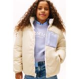 Tommy Hilfiger Kız Çocuk Ceket KG0KG09050 Beyaz
