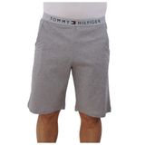 Tommy Hilfiger Klasik Logo Erkek Jersey Lounge Şort, Gri Heather