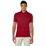 Tommy Hilfiger Koyu Kırmızı Polo Yaka T-Shirt XIT, S, MW0MW17770, Kırmızı1, Erkek