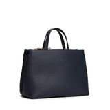 Tommy Hilfiger Lacivert El Çantası, Tek Ebat, AW0AW18155DW6, Blue, Kadın