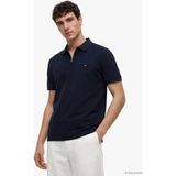 Tommy Hilfiger Lacivert Erkek Regular Fit Polo T-Shirt MW0MW43282DW5_MERC Pıque Zıp Reg P
