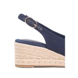 Tommy Hilfiger Lacivert Kadın Dolgu Topuk Ayakkabı FW0FW09228DW6