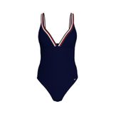 Tommy Hilfiger Lacivert Kadın Mayo TRIANGLE ONE PIECE RP UW0UW05294DW5