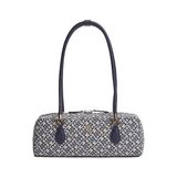 Tommy Hilfiger Lacivert Kadın Omuz Çantası TH GRACE SHOULDER BAG JACQUARD
