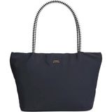 Tommy Hilfiger Lacivert Kadın Tote Çanta TH MARINA HOBO/TOTE NYLON