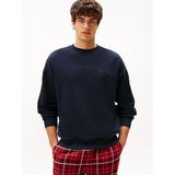 Tommy Hilfiger Lacivert Sweatshirt, M, UM0UM03625, Mavi, erkek