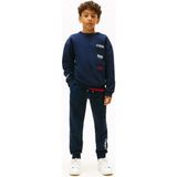 Tommy Hilfiger Lastikli Paça Lacivert Erkek Çocuk Eşofman Altı KB0KB10167C1G - 10 Yaş
