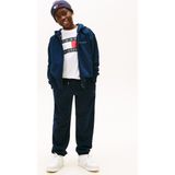 Tommy Hilfiger Lastikli Paça Lacivert Erkek Çocuk Eşofman Altı KS0KS00662C1G - 8 Yaş