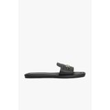 Tommy Hilfiger LEATHER HORSEBIT MULE Kadın Terlik FW0FW08420BDS