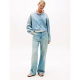 Tommy Hilfiger Lex Kısa Denim Kadın Ceket WW0WW467401A4 - Mavi