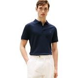 Tommy Hilfiger liquid cotton essential reg polo Erkek T-shirt desert sky XXL
