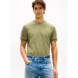 Tommy Hilfiger Logo Baskılı T-Shirt, M, 5003346264, Yeşil, Erkek