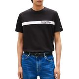 Tommy Hilfiger Logolu% 100 Pamuk Regular Fit Bisiklet Yaka T Shirt Erkek T SHİRT MW0MW41765 BDS