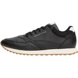 Tommy Hilfiger Logolu Deri Sneaker Ayakkabı Erkek Ayakkabi FM0FM05512 BDS, SİYAH, 43 EU, numeric_43