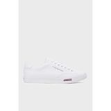 Tommy Hilfiger Logolu Deri Sneaker Ayakkabı Erkek Ayakkabı FM0FM05814 Ybs - Beyaz