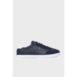Tommy Hilfiger Logolu Deri Sneaker Ayakkabı Kadın Ayakkabı FW0FW09391 Dw6 - Lacivert