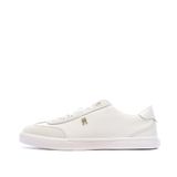 Tommy Hilfiger Logolu Deri Sneaker Ayakkabı Kadın AYAKKABI FW0FW09391 YBL
