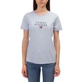 Tommy Hilfiger Logolu Kadın Basic Tişört