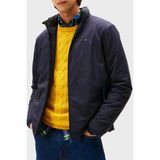Tommy Hilfiger Logolu Regular Fit Dik Yaka Mont Erkek Mont MW0MW40592 Dw5 - S - Lacivert