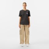 Tommy Hilfiger Loose Cargo Kadın Krem Pantolon